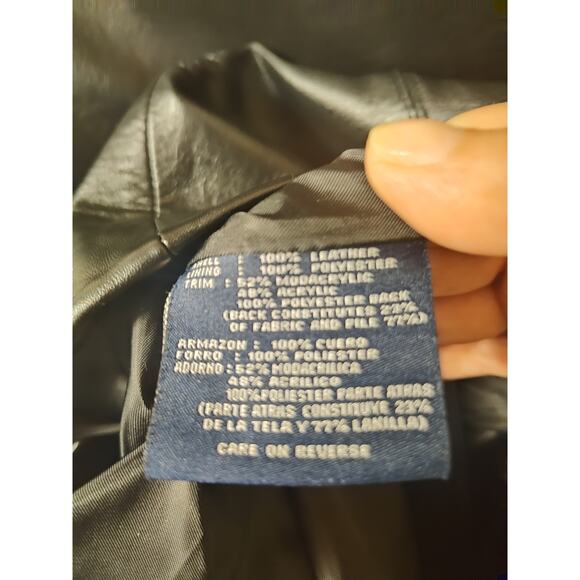 NWOT Blassport XXL super soft leather jacket - Picture 4 of 4